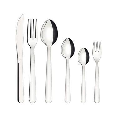 Imagem de Faqueiro 60 Peças Tramontina Malibu em Aço Inox