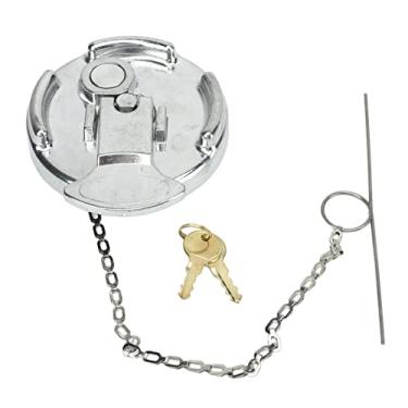 Imagem de BLOQUEIO DA TAMPA DO TANQUE DE COMBUSTÍVEL SUBSTITUIÇÃO DE LIGA DE ALUMÍNIO DE LONGA DURAÇÃO PARA CAMINHÕES PETERBILT