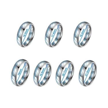 Imagem de Anel Mágico Luminoso De Aço Inoxidável Para Casais Acessórios Personal