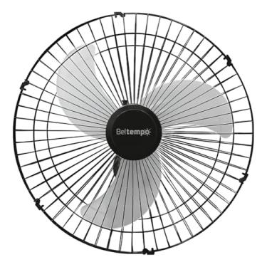 Imagem de Ventilador Oscilante Parede Bivolt Preto Flux 60cm Beltempo