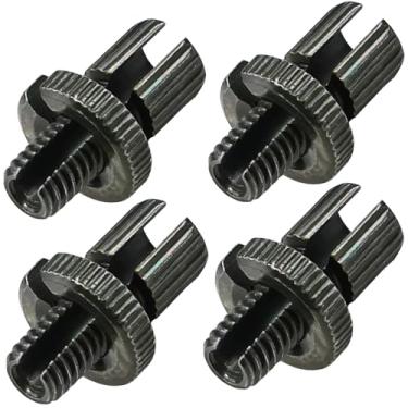 Imagem de 4 peças de parafuso de ajuste de cabo de freio de embreagem parafusos de porca 8 mm acessório universal de reposição compatível com Suzuki Yamaha Honda Kawasaki ATV motocicleta