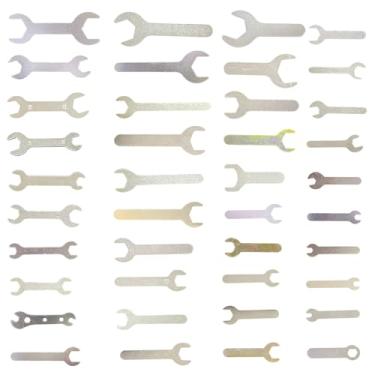 Imagem de Albedel 40 tipos de chave de freio fina de 1,5 a 3 mm para ajuste de parafusos de deslocamento, kit de ferramentas de bicicleta, chave de cone para ciclismo, conjunto múltiplo de 4 mm a 24 mm