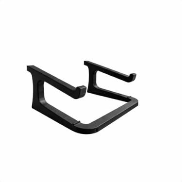 Imagem de Suporte de Mesa para Notebook e Laptop, Design Moderno, Ergonômico, Ajustável, Antiderrapante (preto)