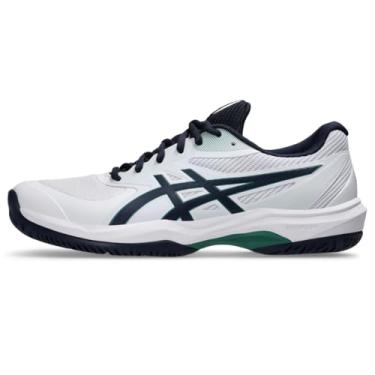 Imagem de ASICS Tênis masculino Game FlyteFoam, Branco/meia-noite, 46