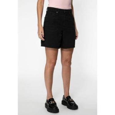 Imagem de Bermuda Sarja Guess Preto-Feminino