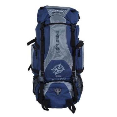 Imagem de Mochila De Camping 70 Litros P/ Acampamento Trilha Ciclismo-Masculino