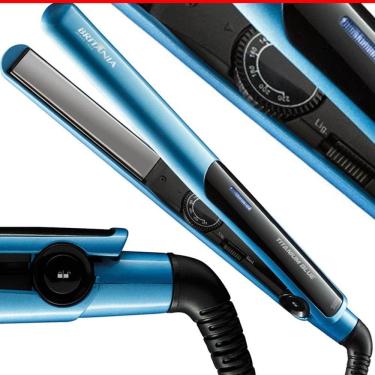 Imagem de Prancha Chapinha Titanium Profissional  Britânia Blue