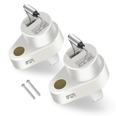 Imagem de 005899F Fusível de corte térmico 152°C, compatível com Raypak 005899F Zodiac R0012200 kit de substituição de interruptor de desenrolamento de aquecedor de piscina peças de aquecedor de piscina fusível