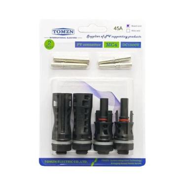 Imagem de Conectores Solares TOMZN 1000V 1500V 32A 45A (Conjunto Com 2) Para Pai
