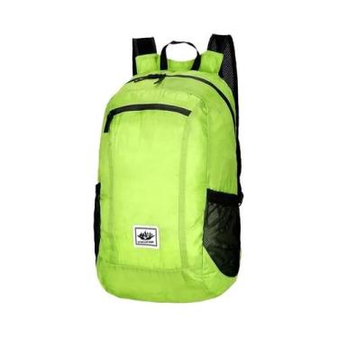 Imagem de Mochila Dobrável Ultraleve Impermeável De 20L Para Caminhadas Ao Ar Li