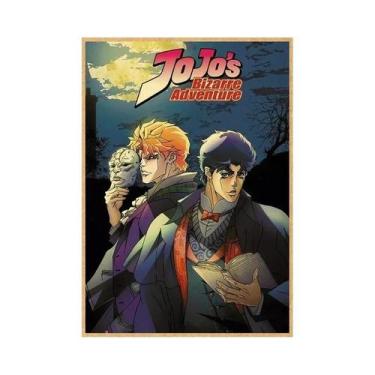 Imagem de Pôsteres Vintage JoJo 2025 Anime JoJo's Bizarre Adventure Arte De Pare