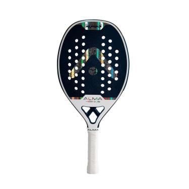 Imagem de Raquete Beach Tennis Carbono 3K Skagen Preta Alma Genius-Unissex