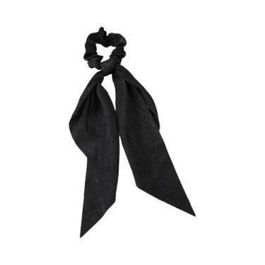 Imagem de Laço De Cabelo Com Estampa Floral Em Cetim, Acessórios Para Mulheres E