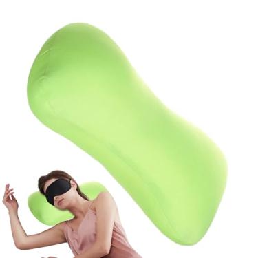 Imagem de Travesseiro de contas - Travesseiro de pescoço de microcontas para dormir - Suporte ergonômico portátil de encosto de cabeça para viagem, , , avião, viagem, escritório, cama