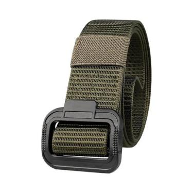 Imagem de Cinto Tático Casual Masculino Em Imitação De Nylon Com Fivela De Metal
