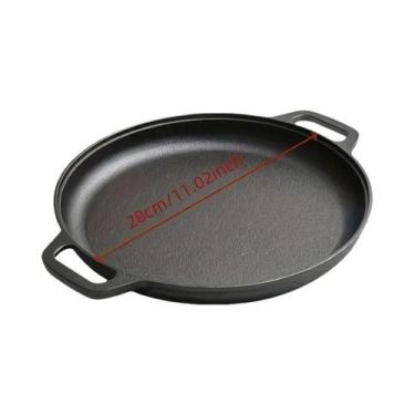Imagem de Panela De Ferro Fundido Leve E Antiaderente Multiuso Para Fogão E Cozi