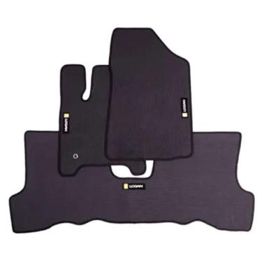 Imagem de Jogo De Tapete Renault Logan Borracha 2013 2014 A 2018 Lugan