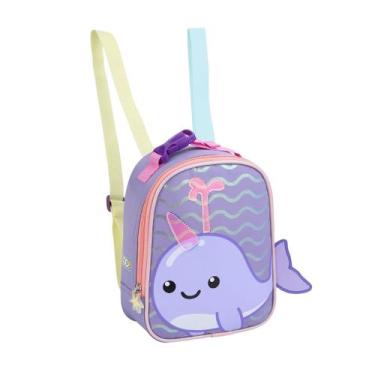 Imagem de Lancheira Térmica Creche Infantil Zoop Bichinho Passeio Kids Cor:Narva