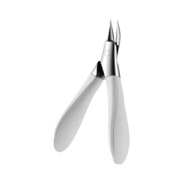 Imagem de Tesoura De Unha Grande Anti-Respingo Para Manicure E Pedicure, Ferrame