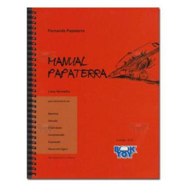 Imagem de Livro - Manual Papaterra - Vermelho - Papaterra - Book toy