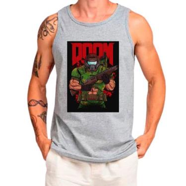 Imagem de Camiseta doom jogos games camisa masculina lançamento 01 - DESIGN CAMI