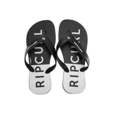 Imagem de Chinelo Rip Curl Half N Half L Preto - Masculino-Masculino
