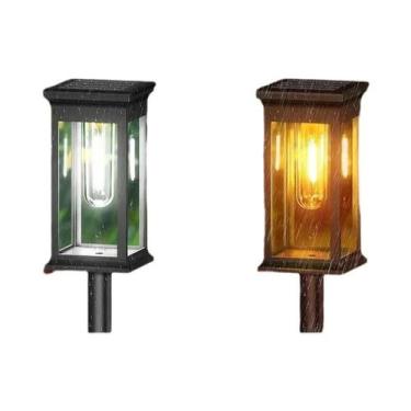 Imagem de Luzes LED Solares À Prova d'Água Para Jardim, Quintal, Entrada, Caminh