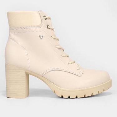 Imagem de Bota Coturno Mississipi Salto Bloco Médio Tratorado Feminina-Feminino