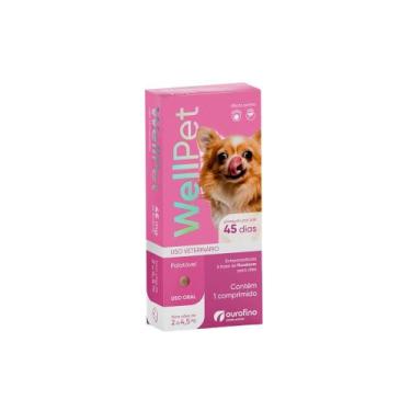 Imagem de Antipulgas wellpet 45mg 2 a 4.5kg 45 dias de protecao - Ourofino