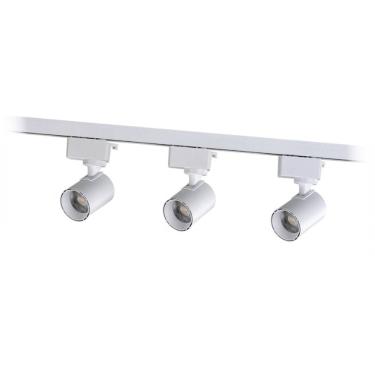 Imagem de Kit Trilho LED 1m Foxlux 3 Spots 5W 6500K Branco Bivolt