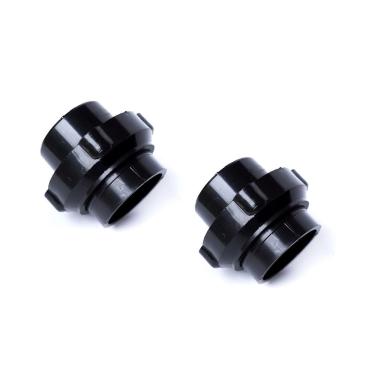 Imagem de Kit 4 união ABS 50mm com anel O`ring  preta  - Nautilus