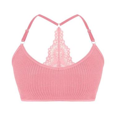 Imagem de Sutiãs Sem Costura Com Costas Nuas E Textura Canelada Para Mulheres, C