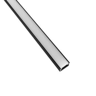 Imagem de Perfil de Sobrepor para Fita Led Save Energy Amalfi 16mm, Preto - 2 Me