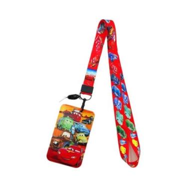 Imagem de Cordão De Pescoço Infantil Disney Carros Para Crachá, Chave, Cartão De
