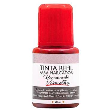 Imagem de Refil de Tinta Para Marcador Permanente Prime Faz até 30 Recargas Seca