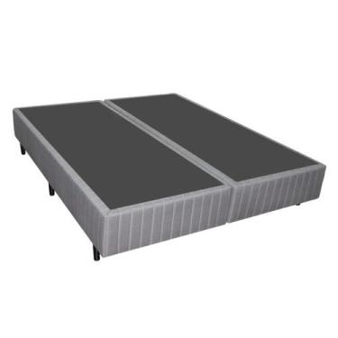 Imagem de Base Cama Box Sommier Apolospuma Queen Bipartido Ibiza 158x40x198cm, C