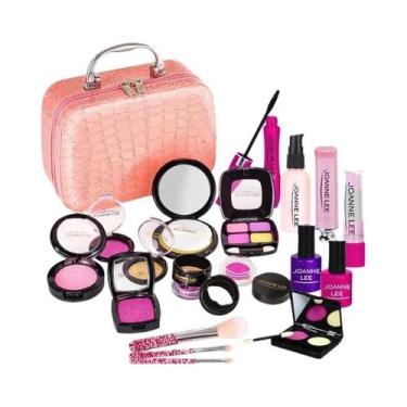 Imagem de Conjunto De Maquiagem De Brincadeira Para Meninas, Brinquedos Educativ