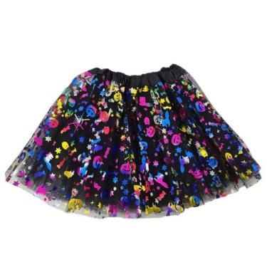 Imagem de Saia Tule Halloween Carnaval Festa a Fantasia 20cm Sortidas - MODAMIX,