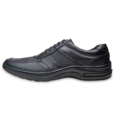 Imagem de Sapatênis Sapato Masculino Ultra Conforto Social - Zarato, Preto, 39