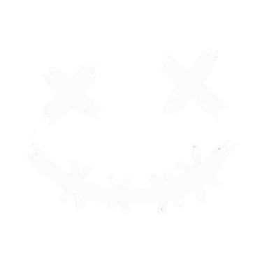 Imagem de Adesivo Refletivo À Prova d'Água Com Rosto De Demônio Sorridente Para 