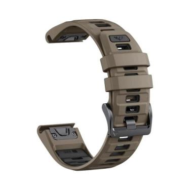 Imagem de Pulseira De Silicone QuickFit 22mm 26mm Para Relógio Garmin Fenix 8 7 