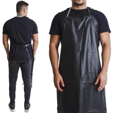 Imagem de Avental PVC De Cozinha Industria Com Fivela Tiras Ajustáveis Maicol, P