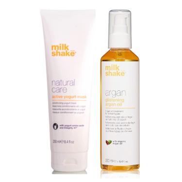 Imagem de Máscara capilar Milkshake Active Yogurt com óleo de argan 250mL