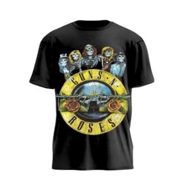 Imagem de Camiseta Guns N Roses Camiseta Banda Guns N Roses Classic-Masculino