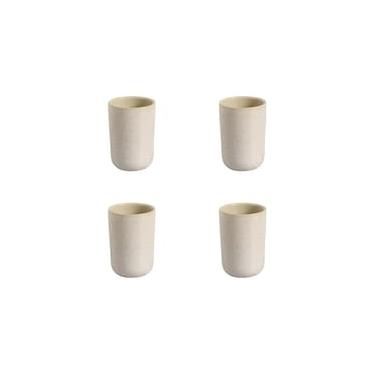 Imagem de Conjunto de Copos Porto Brasil Neo Stoneware Latte 200ml - 4 Peças