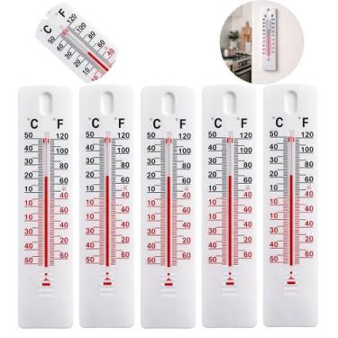 Imagem de 6 Termômetros Plástico Ambiente Utilidades Domésticas - Mares Comercio
