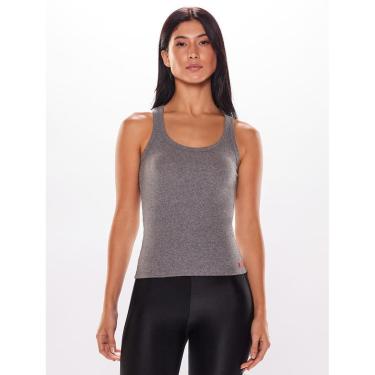 Imagem de Regata Lisa Cinza Cozy-Feminino