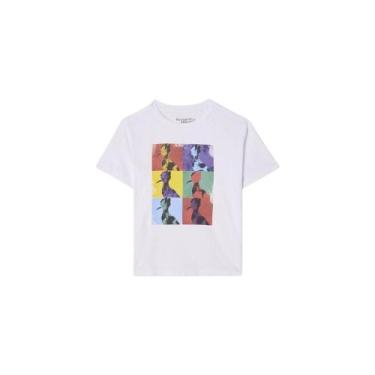 Imagem de Camiseta Infantil Pica-Pau Andy Art Reserva Mini, Branco, 08