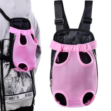 Imagem de Mochila Canguru Cachorro Gato Pet Animais Estimaçao Bolsa Transporte P