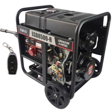 Imagem de Gerador Energia Diesel 7,5 KVA Partida Elétrica Controle Remoto 220V T